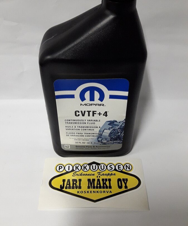 Automaattivaihteistoöljy Mopar CVTF+4 quart (946ml)