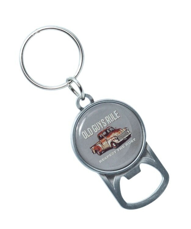 Avaimenperä Pullon avaajalla Old Guys Rule