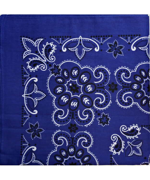 Bandanna huivi JÄTTIKOKO royal sininen