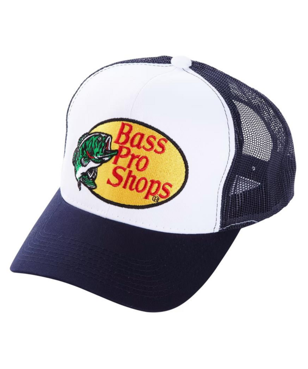 Bass Pro Shops Brodeerattu Logo Mesh Lippalakki Navy