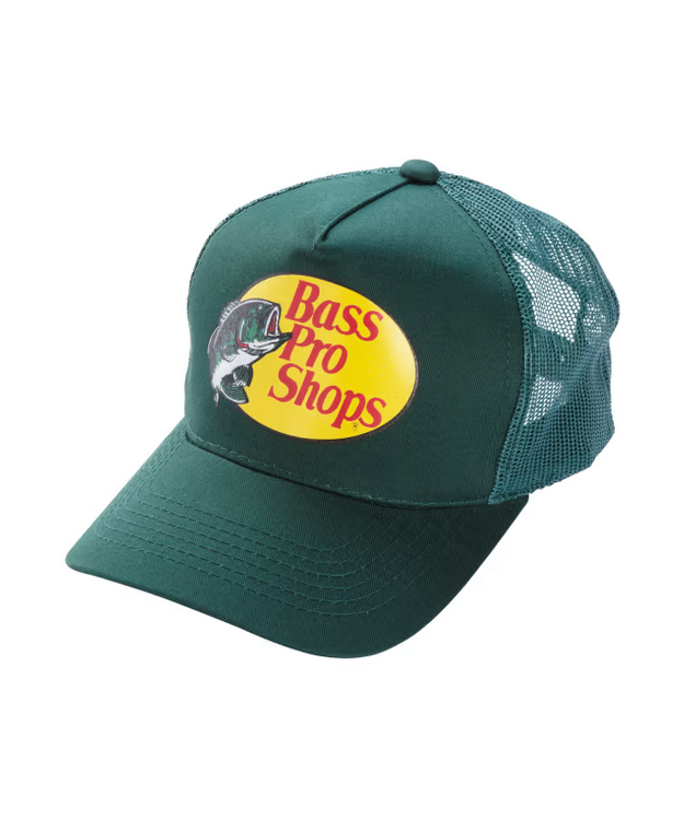 Bass Pro Shops Trucker Cap Dark Green 