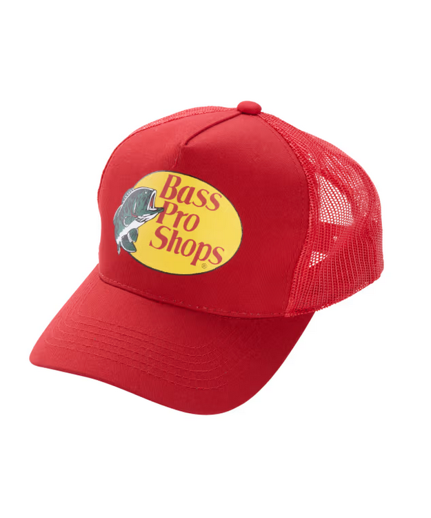 Bass Pro Shops Trucker Cap Scarlet
