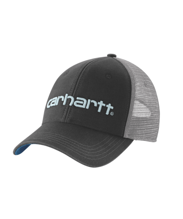 Carhartt Canvas Logo Lippalakki Musta-harmaa