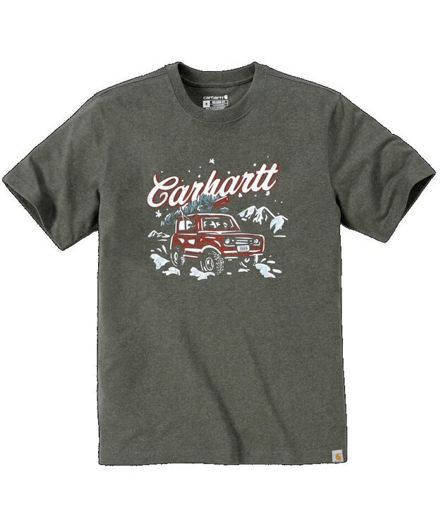Carhartt Dearborn Relaxed Holiday T-paita Basil Heather