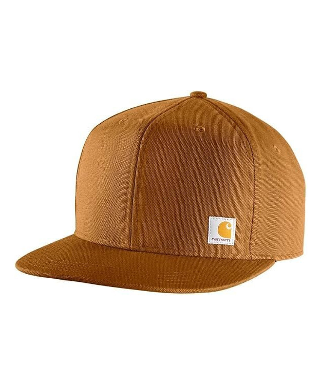 Carhartt Firm Duck Flat Brim Lippalakki Ruskea