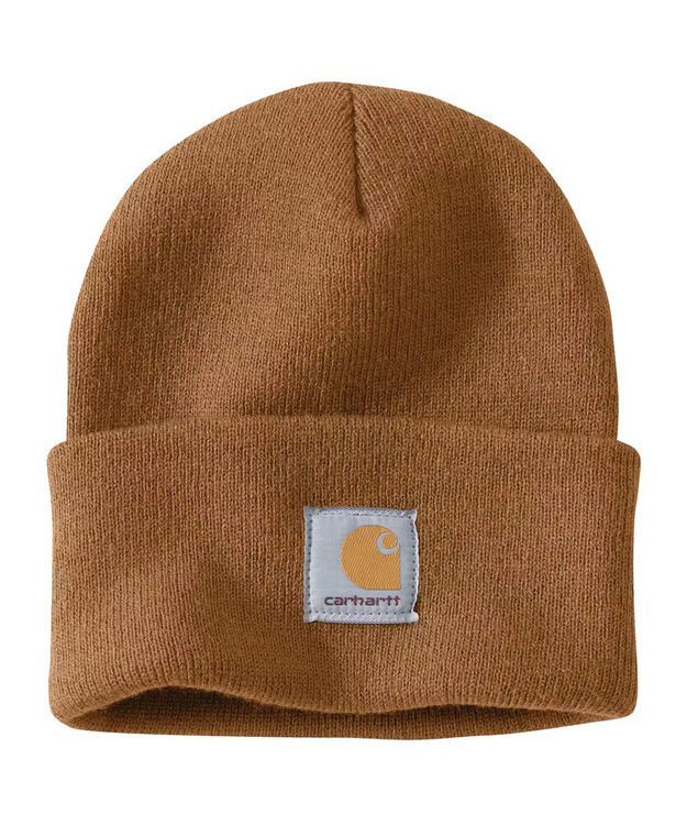 Carhartt Iconic A18 Watch Hat Pipo Ruskea