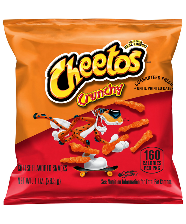 Cheetos Crunchy juustosnacks pussi 28,3g