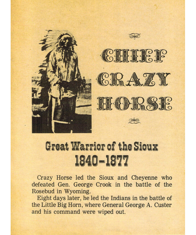 Chief Crazy Horse - Vintage-juliste