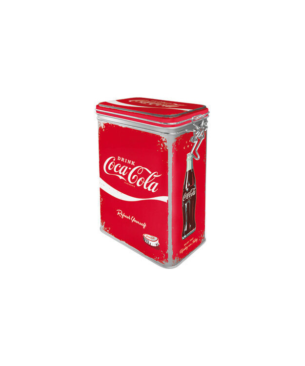 Coca Cola - Refresh yourself, Peltipurkki klipsillä