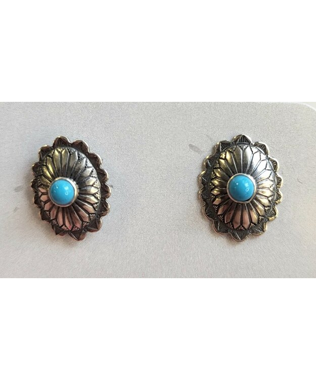 Concho Turquoise -korvakorut