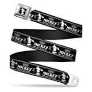 Vyö - Mickey Mouse - mustavalkoinen