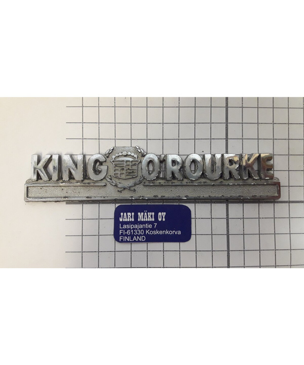 Dealer merkki metallia King O