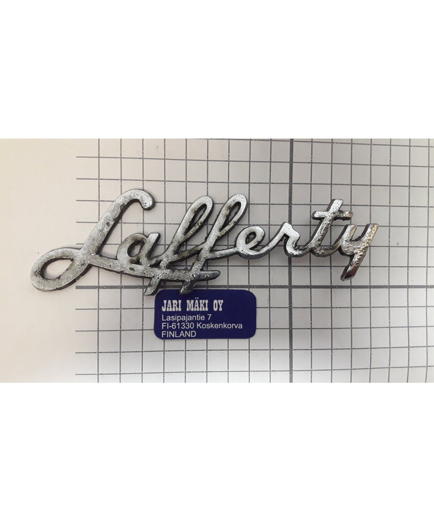 Dealer merkki metallia Lafferty