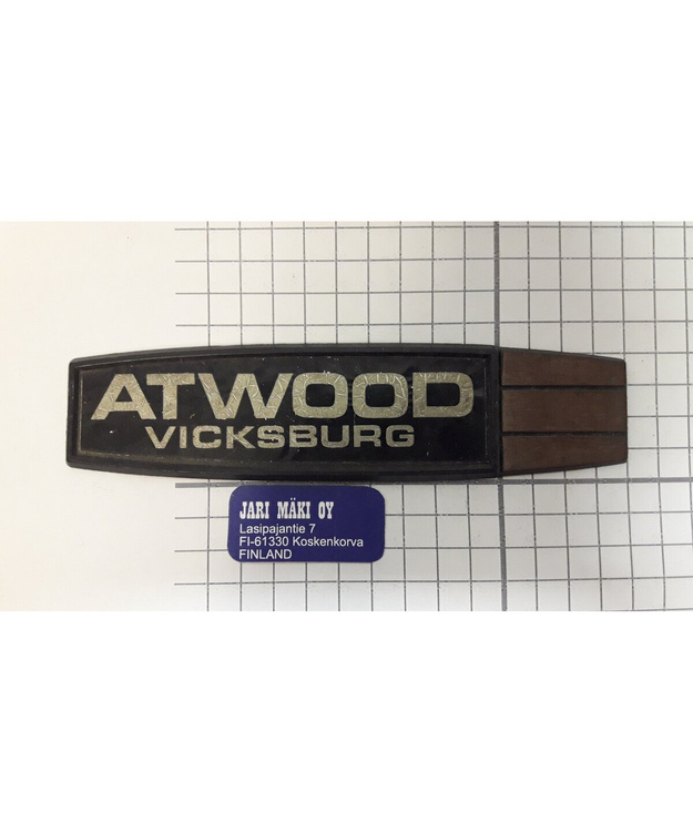 Dealer merkki muovia Atwood