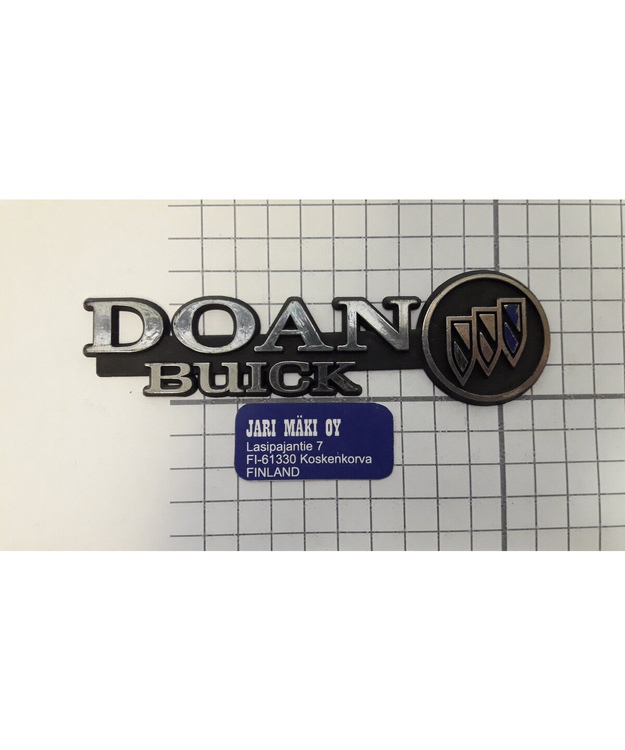 Dealer merkki muovia Doan Buick