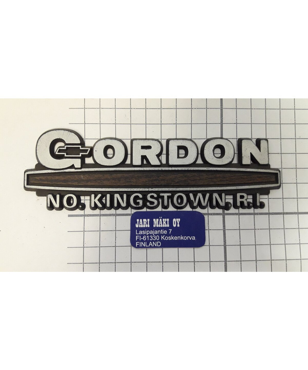 Dealer merkki muovia Gordon Chevrolet