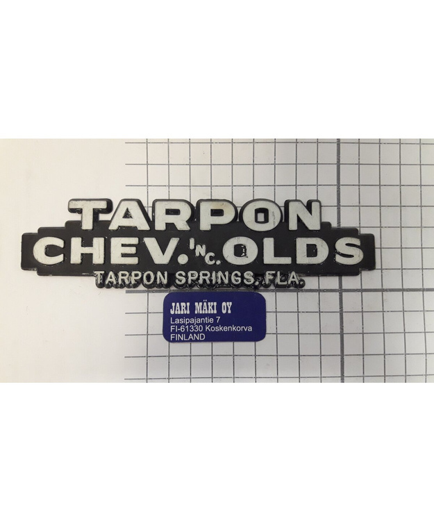 Dealer merkki muovia Tarpon INC