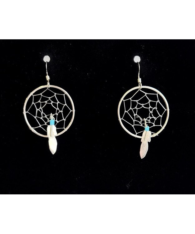 Dream Catcher Turquoise -korvakorut