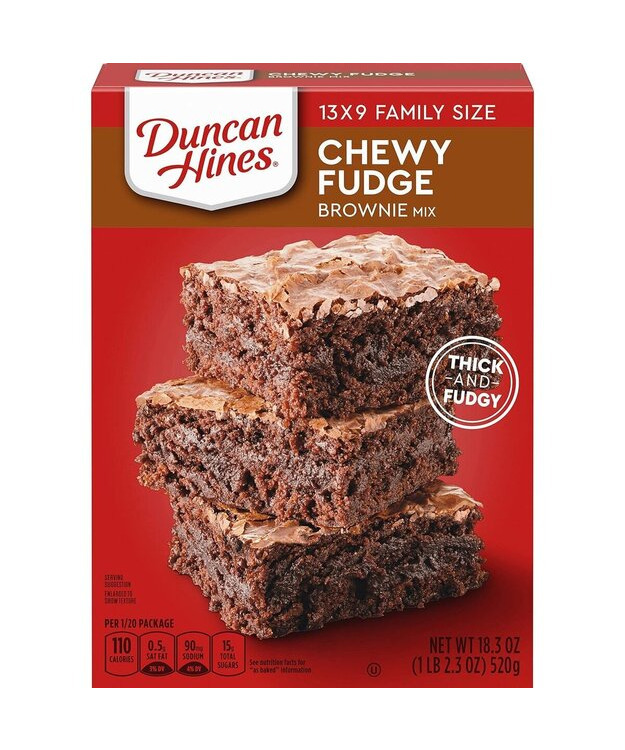 Duncan Hines - Chewy Fudge Brownie Mix 