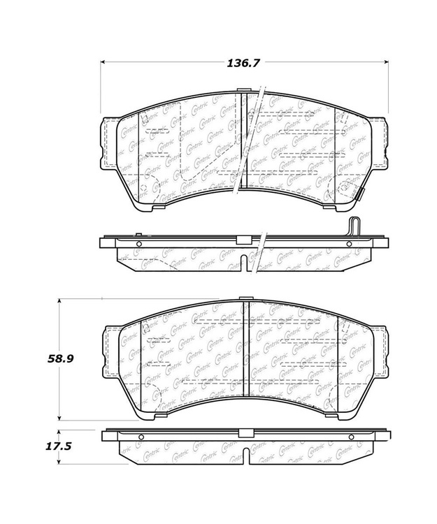 Etujarrupalat Ford Fusion 2006-2012