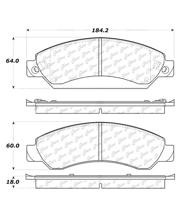 Etujarrupalat GM Trukit 2005-2008