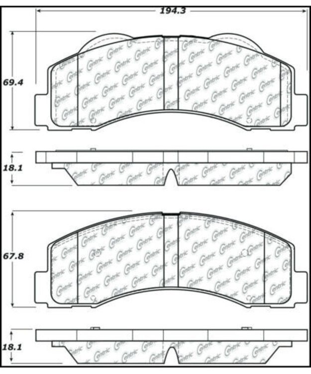 Etujarrupalat Ford Expedition 2018-2020