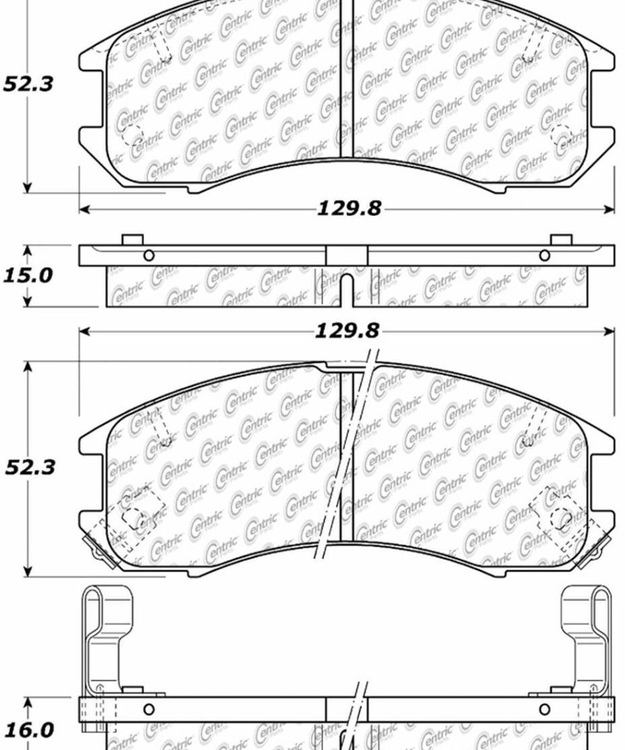 Etujarrupalat Ford Probe 1989-1992