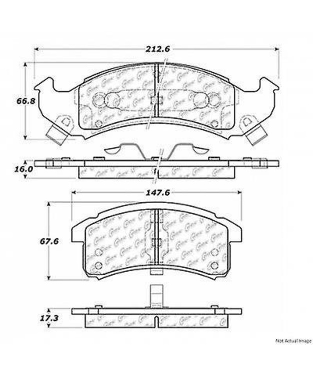 Etujarrupalat GM 1994-1999