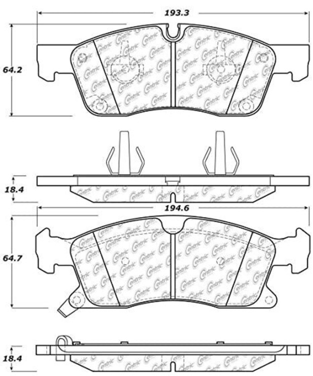 Etujarrupalat Jeep Grand Cherokee 2011-2020 