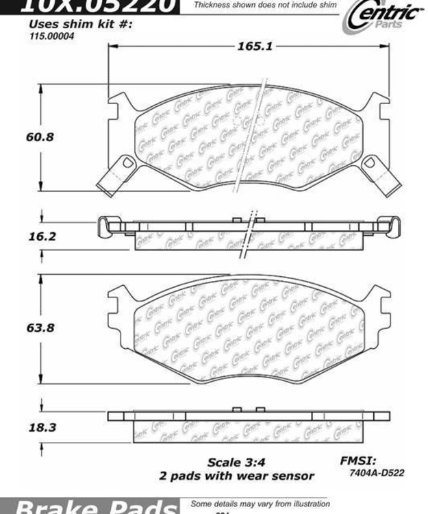 Etujarrupalat Mopar 1991-1995