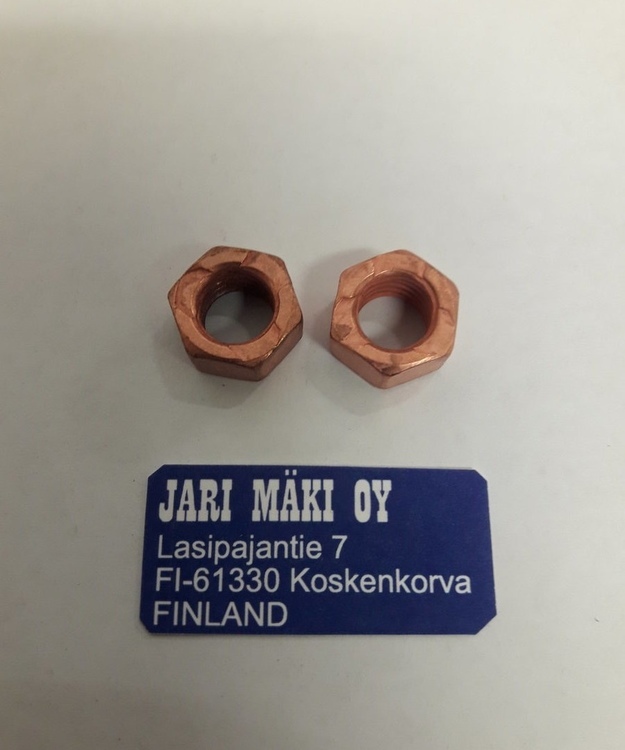 Etujarrusatulan liukutapin mutteri Aixam/Chatenet/JDM/Ligier/Microcar