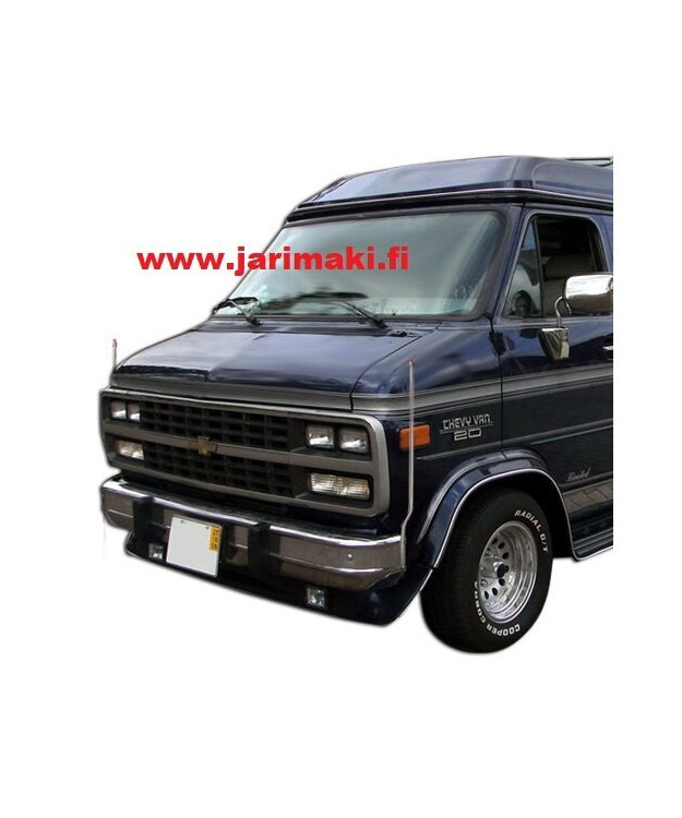 Etukulmatanko sarja Bores ruostumatonta terästä Chevrolet G10/20/30 