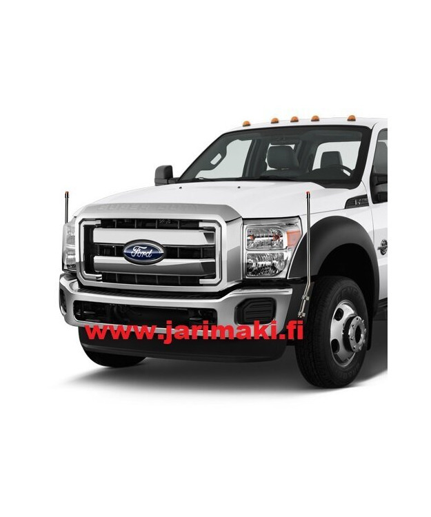 Etukulmatanko sarja Bores ruostumatonta terästä Ford Superduty 2008-2010