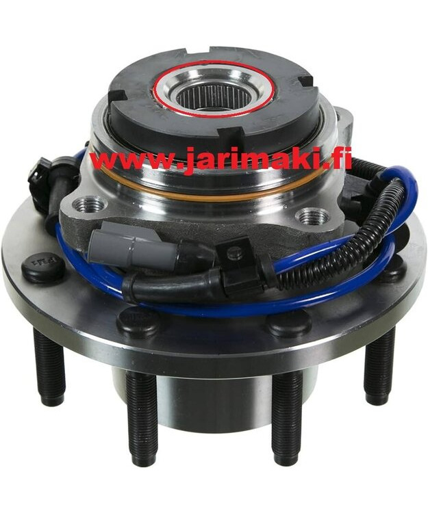 Etuvetoakselin tukilaakeri sisä Dana/Spicer 