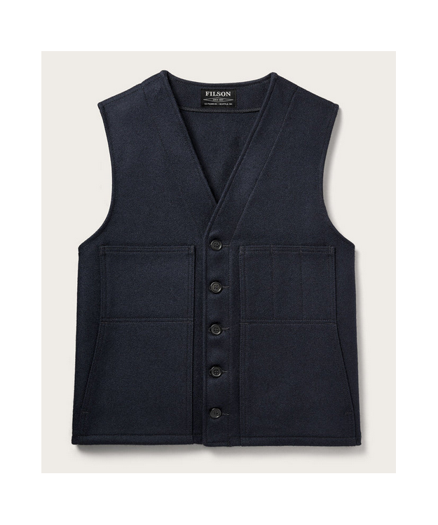 Filson - Mackinaw Cruiser villahuopaliivi Dark Navy