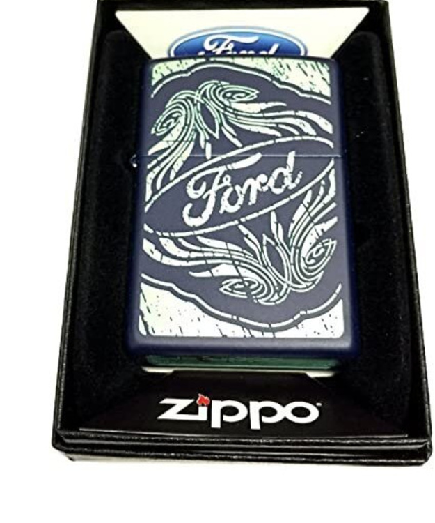Ford puukuvio -zippo sytytin
