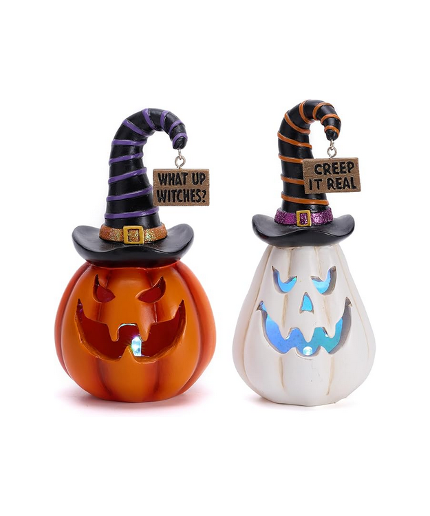 Halloween Koristekurpitsa valolla