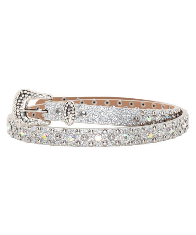  Hattupanta hopeanvärinen bling-bling