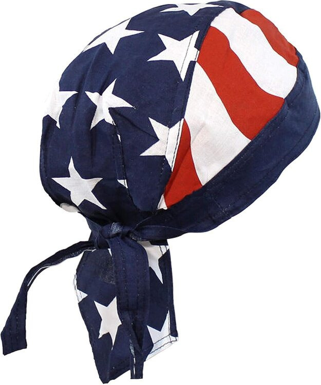 Headwrap -huivi USA lippu
