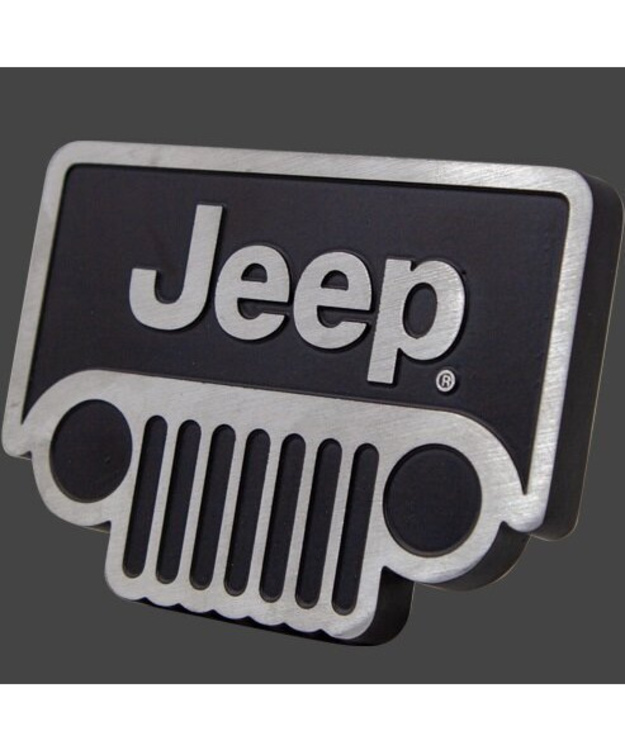 Hitch Cover Jeep Logo Grill