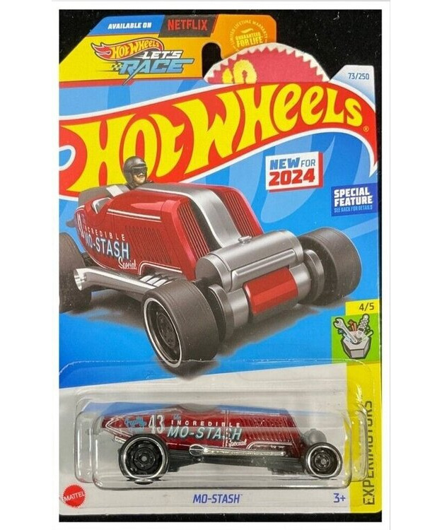 Hot Wheels Mo Stash, punainen