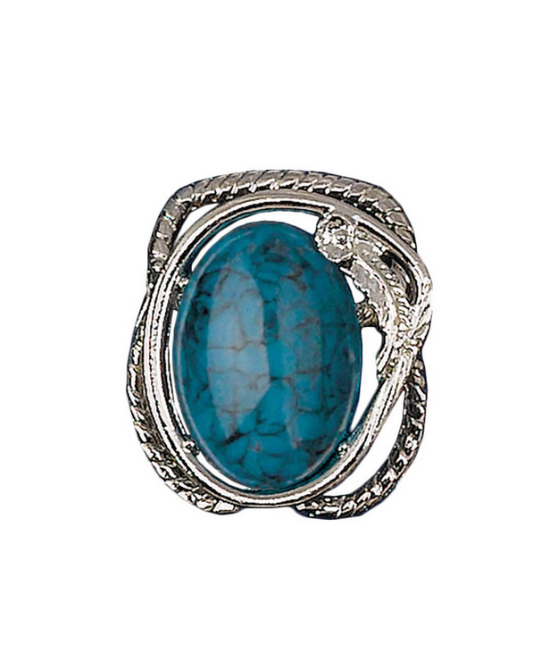 Huivisolki turkoosilla kivellä