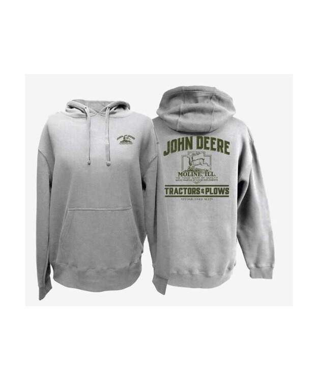 Huppari John Deere Harmaa