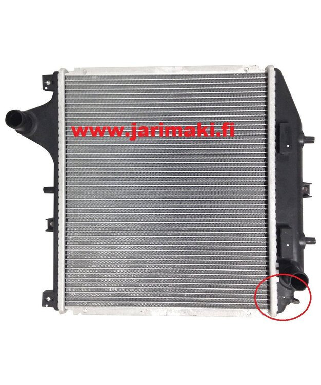 Jäähdytin Aixam Lombardini 492 DCI/Kubota Z482 2013-2020 alkuperäinen