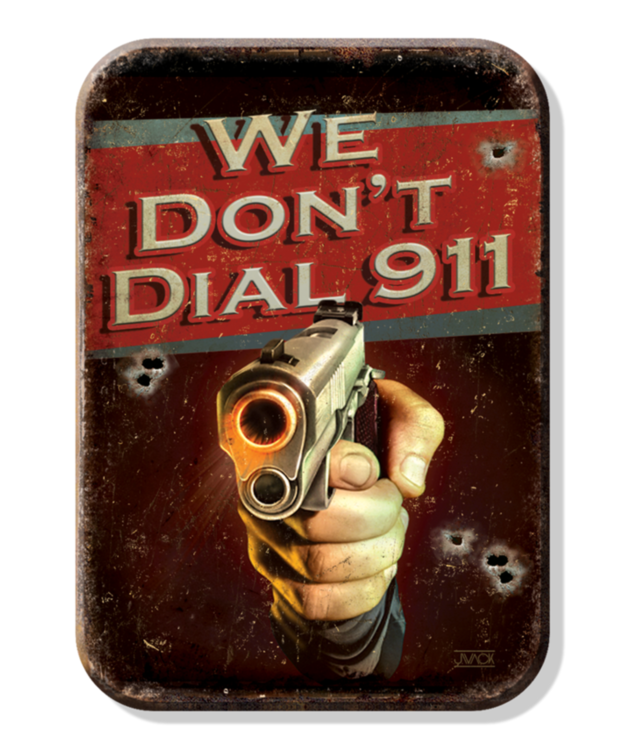 Jääkaappimagneetti We Don`t Dial