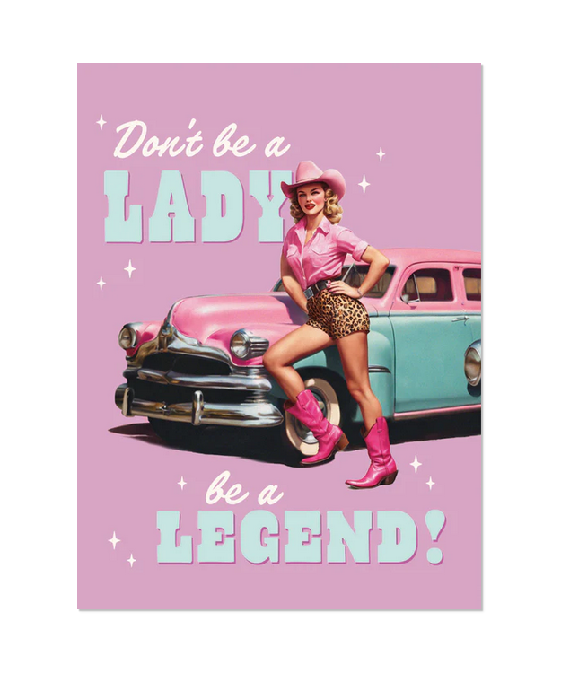 Jääkaappimagneetti - Be a Legend!