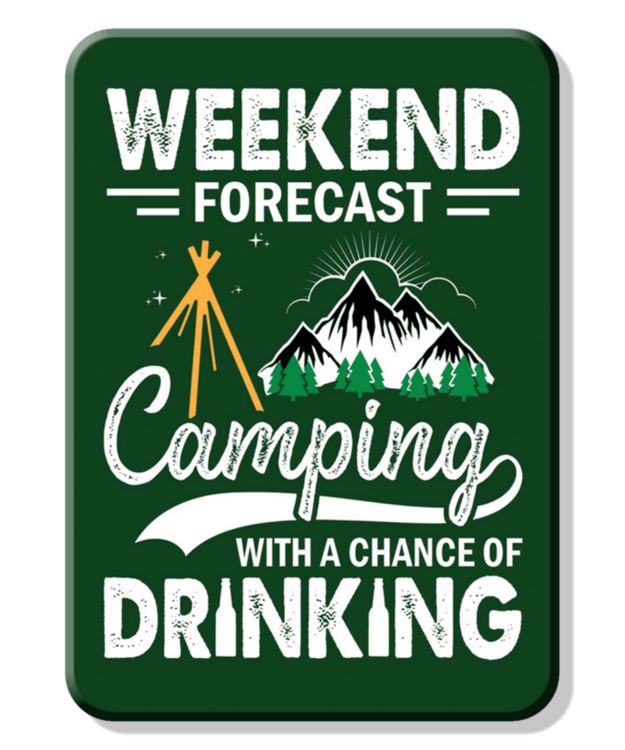 Jääkaappimagneetti Camping