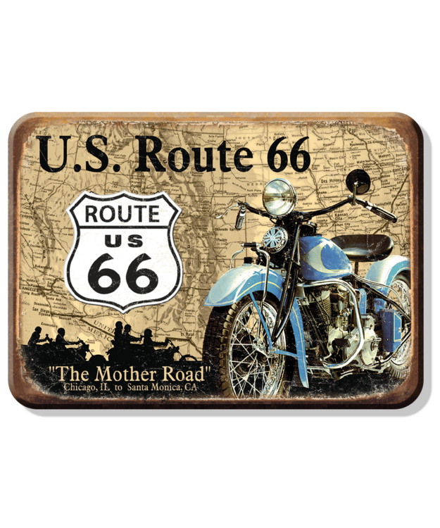 Jääkaappimagneetti Route 66