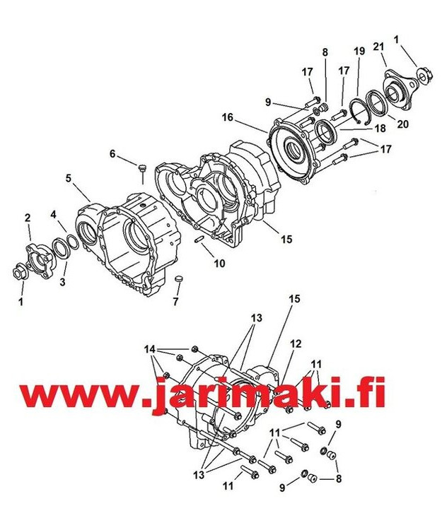 Jakovaihteiston ulostuloakselin akselitiiviste Chrysler 2005-2008