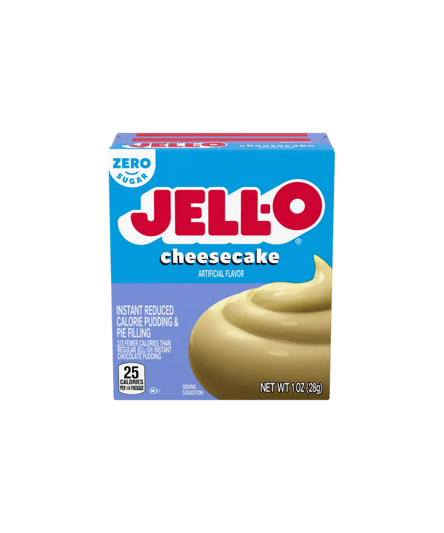 Jell-O Cheesecake Zero Sugar 28 g